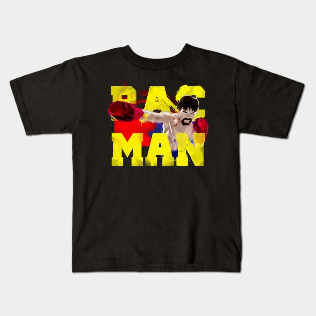 Pacman Kids T-Shirt by weckywerks